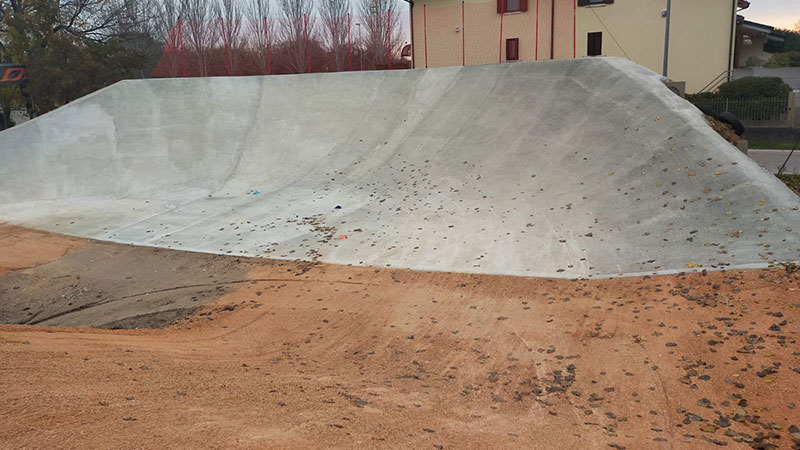 Nuova curva per la pista di BMX di San Giovanni Lupatoto