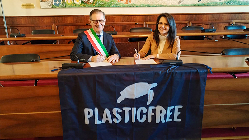 Protocollo d’intesa tra il Comune e Plastic Free